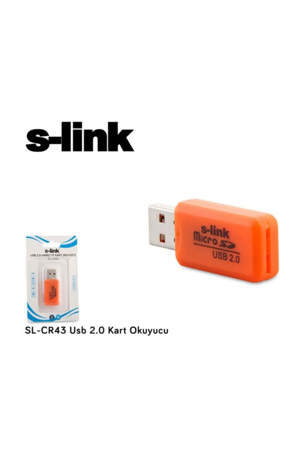 S-link SL-CR43 Usb 2.0 Kart Okuyucu