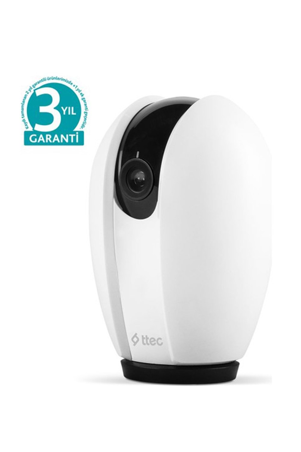 TTEC Wizi Pro Full Hd 360 Derece Tak Çalıştır Wi-fi Akıllı Kamera