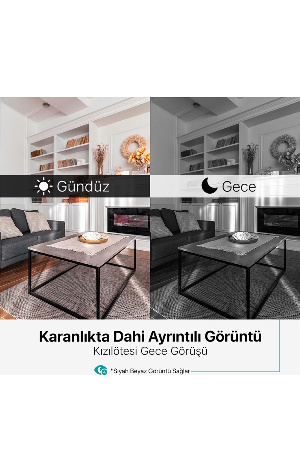 TTEC Wizi Pro Full Hd 360 Derece Tak Çalıştır Wi-fi Akıllı Kamera