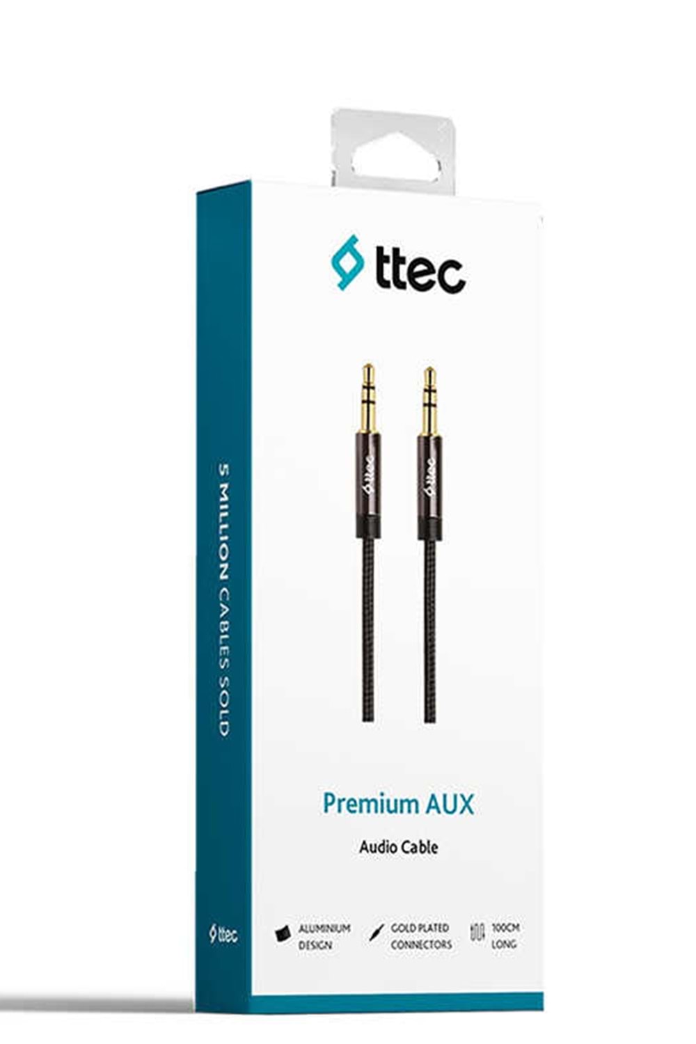 TTEC 2AK01 3.5MM STEREO PREMIUM SIYAH SES KABLOSU