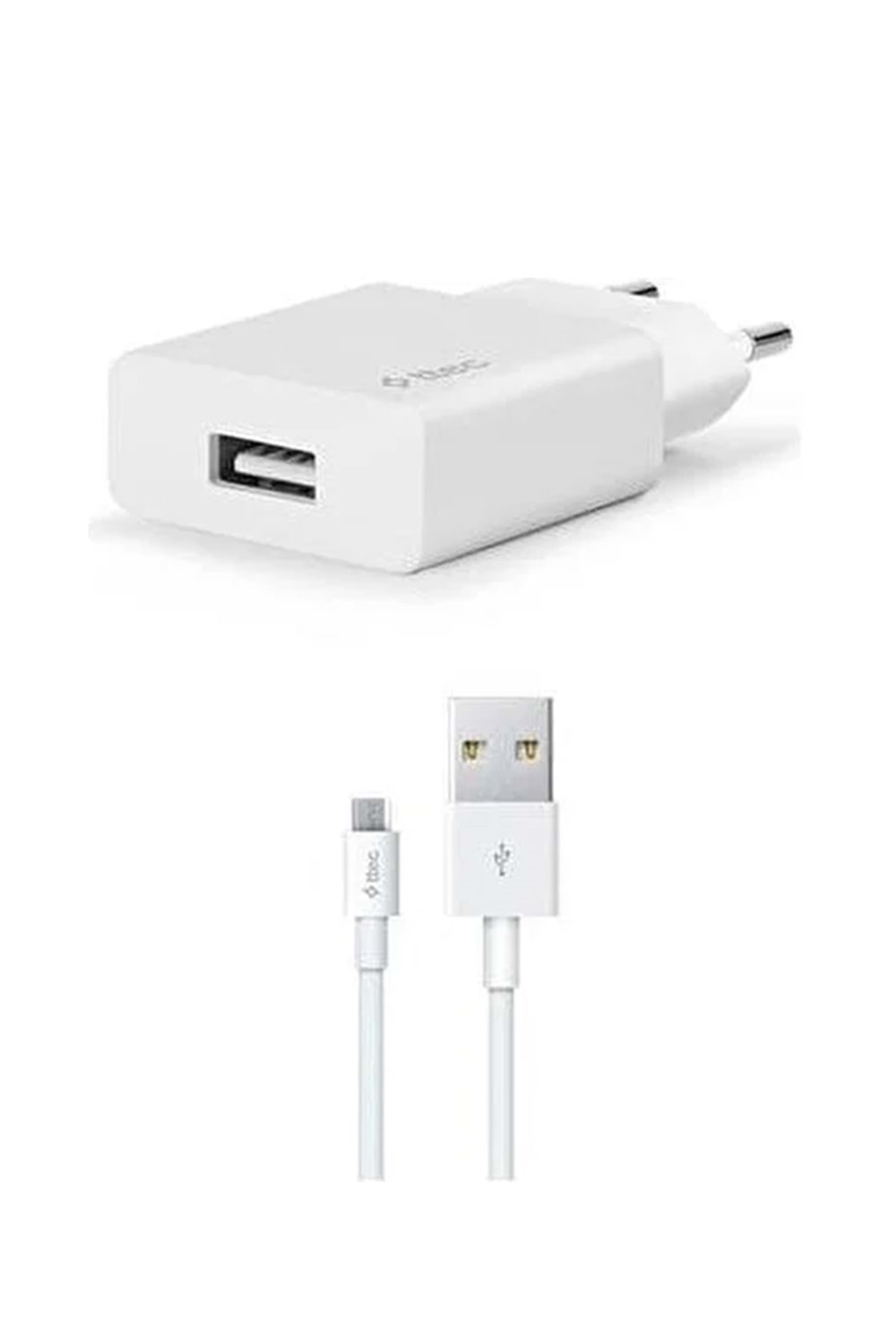 TTEC 2SCS20MB SMARTCHARGER BEYAZ SEYAHAT SARJ ALETI 2.1A + MICRO USB KABLO