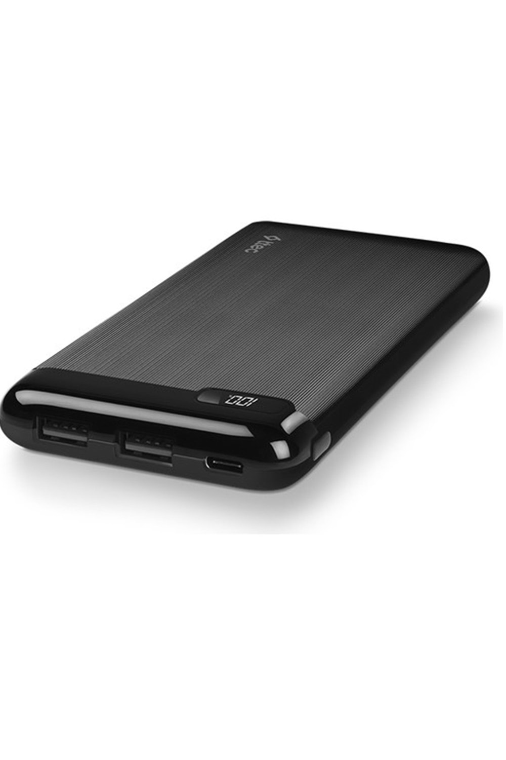 TTEC 2BB183S POWERSLIM LCD 10.000 MAH TASINABILIR SARJ ALETI / POWERBANK USB-C GIRIS/CIKIS SIYAH