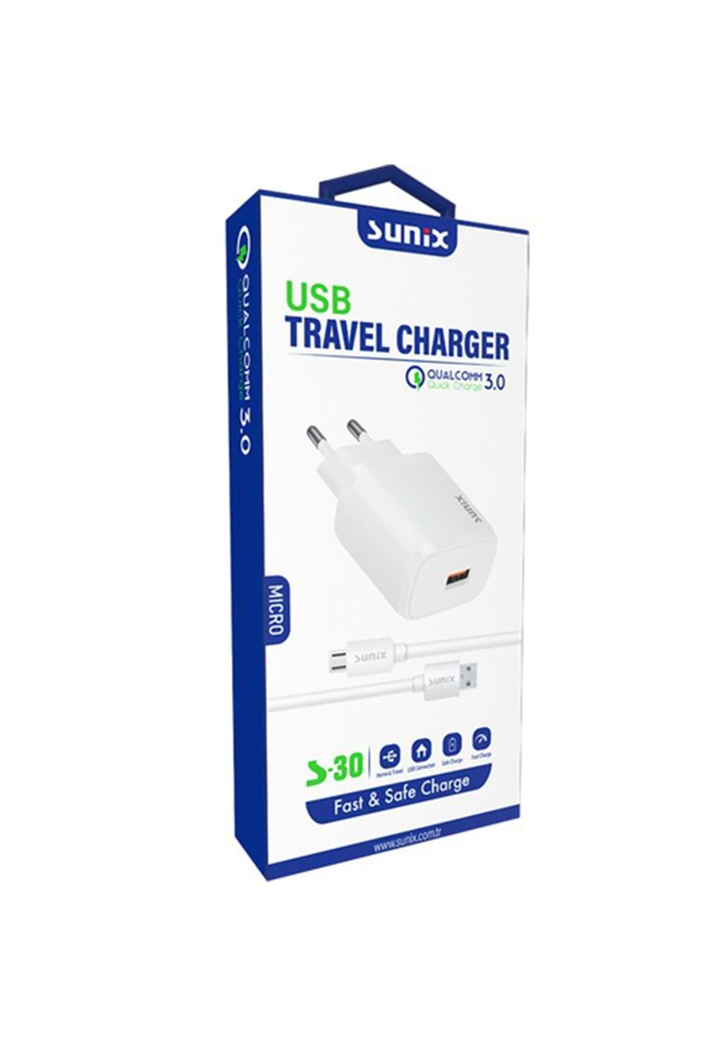 Sunix S-30 Micro 3.0 Şarj Aleti