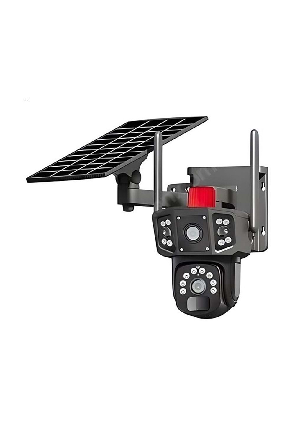 APRONX APX-WSP346 6MP 3.6mm 4G SOLAR ÇİFT KAMERA
