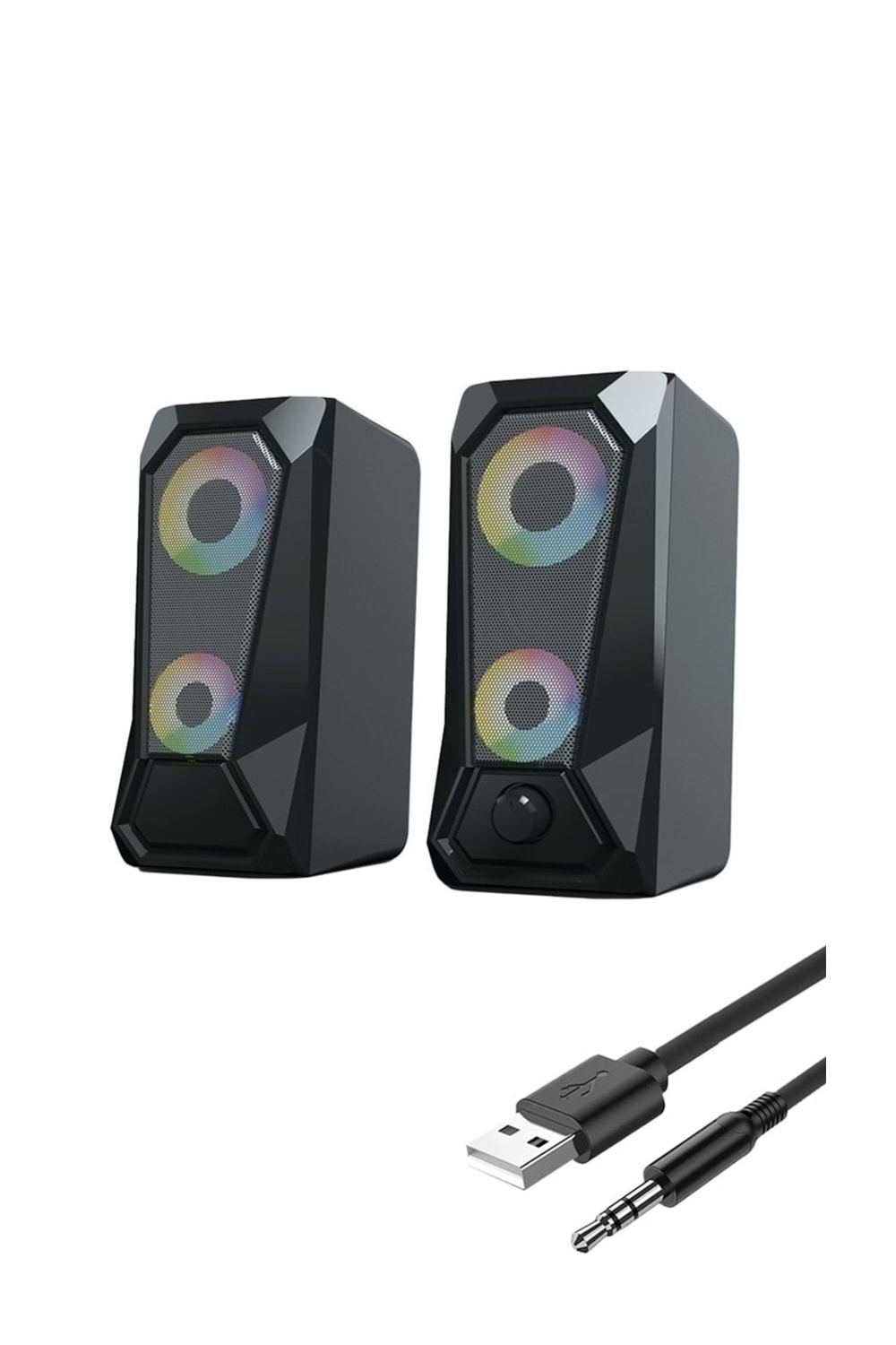 TRİO TRS2 LEDLİ BİLGİSAYAR HOPARLÖRÜ