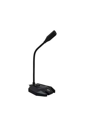 Snopy SN-110M Siyah Led Işıklı Usb Gaming Oyuncu Masaüstü Mikrofon