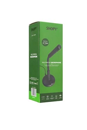 Snopy SN-120M Siyah Masaüstü Mikrofon