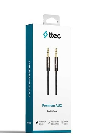 TTEC 2AK01 3.5MM STEREO PREMIUM SIYAH SES KABLOSU