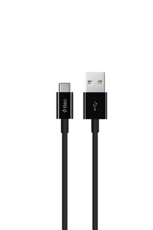 TTEC 2DK12S TYPE-C SIYAH SARJ KABLOSU