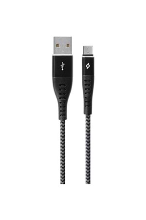 TTEC 2DKX03MS EXTREMECABLE EKSTRA DAYANIKLI MICRO USB SARJ KABLOSU SIYAH
