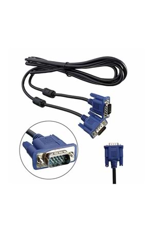 Herz Vga 3+4 Vga 5 Metre Kablo