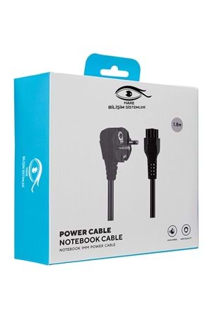 HARE 760 1.8m 1mm Notebook Power Kablo