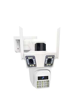 Apronx apx-wp490 9Mp 3.6mm Üç Kamera 42 Led Wifi PTZ