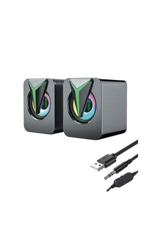 TRİO TRS3 LEDLİ BİLGİSAYAR HOPARLÖRÜ