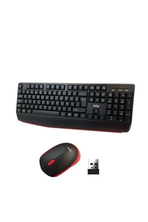 TRİO RKM300 KABLOSUZ KLAVYE MOUSE SET